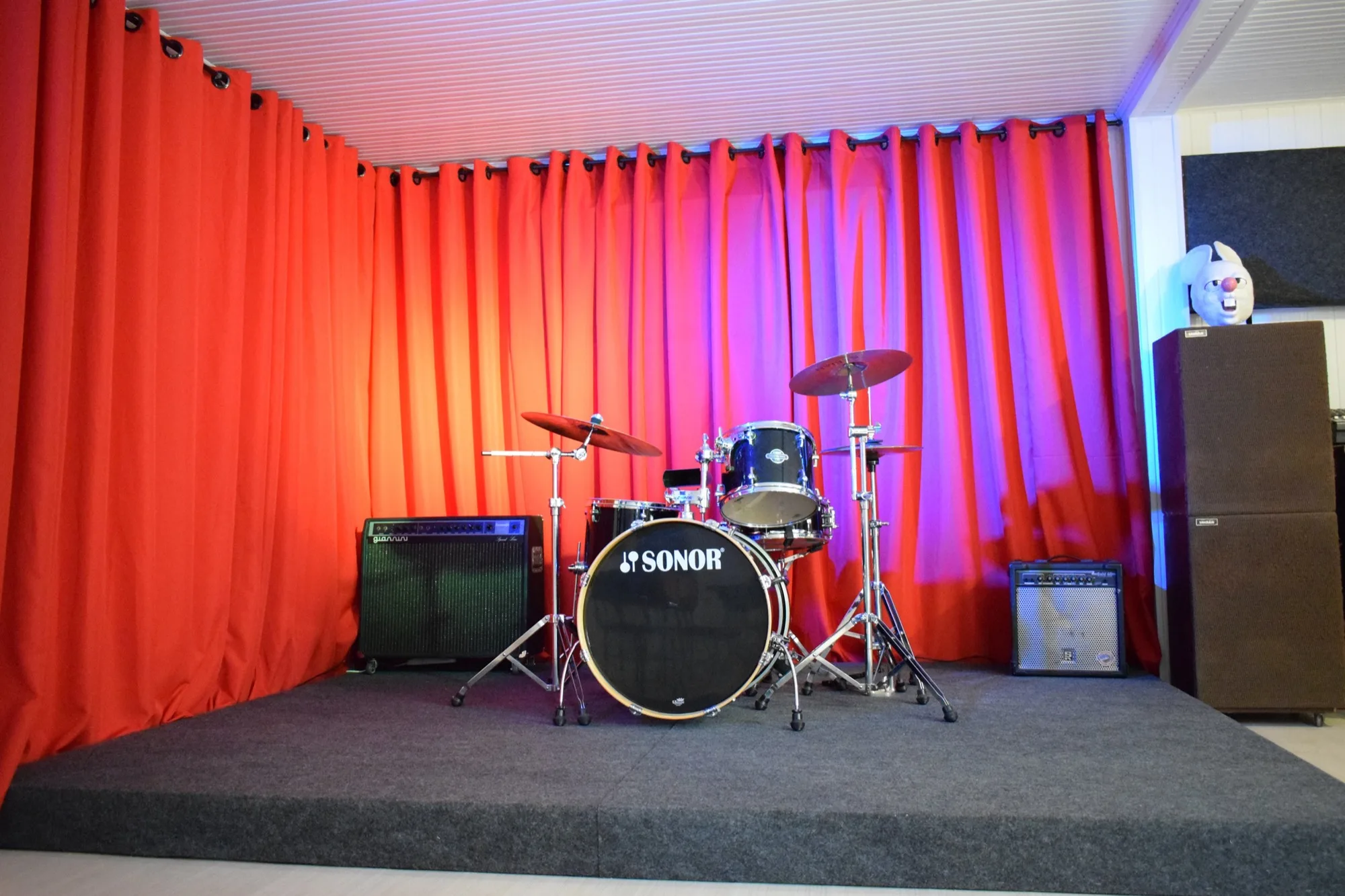 Palco escola da Oito D Caxias do Sul